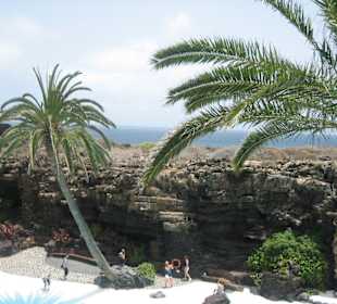 Gestaltete Vulkanhöhle