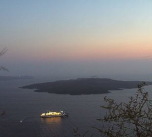 Blick auf Nea Cameni