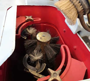Flaschenwaschanlage im Weinmuseum