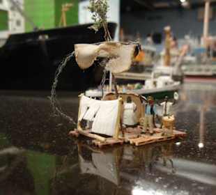 Einwanderer im Hamburger Hafen