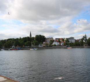 Blick zur Promenade Borby