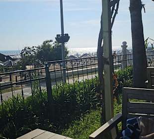 Ausblick aus der Sahil Bar  Hotel Defne Star