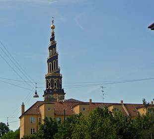 Der Turm von Christiana aus gesehen
