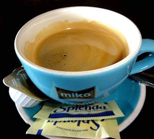 Der Espresso nach dem Essen