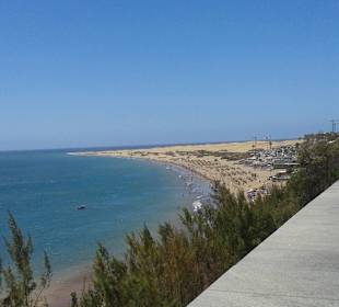 Blick auf den Strand
