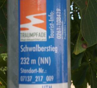 Wie immer tolle Beschilderung