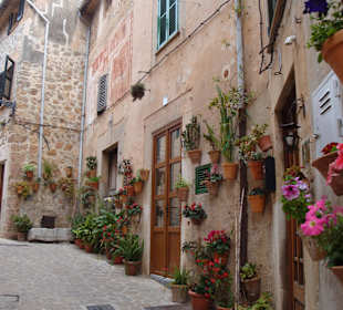 Eines der schmalen Gässchen