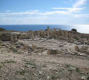 Kourion: Atrium der Taufkirche