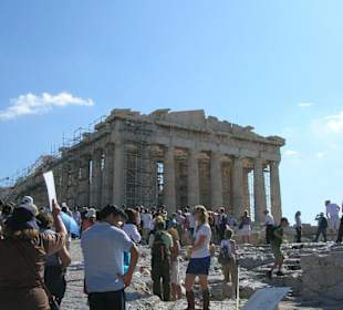 Acropoli e turisti