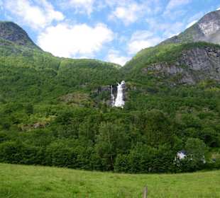 Fahrt durch eine wunderschöne Landschaft