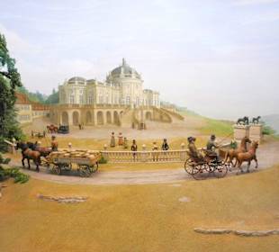 Schloss Solitude im 19.Jh. Stuttgart