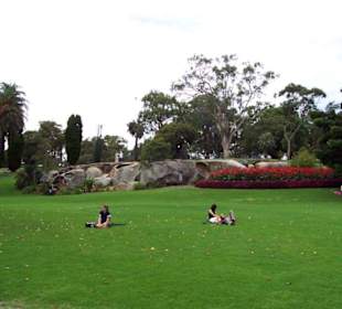 Relaxen in den Parkanlagen