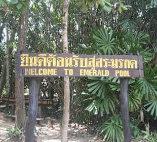 Auf dem Weg zum Emerald Pool