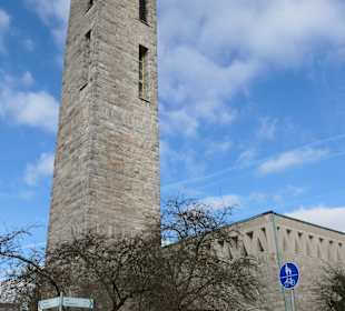 Die ev. Christuskirche aus den 1960-er Jahren