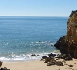 An der Praia de Albandeira (Nähe Benagil)