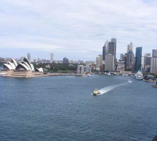 Blick von der Harbour Bridge