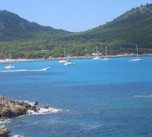 Blick auf die Calla Agulla