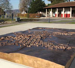 Stadtmodell aus Bronze, Foto Susanne Schenker