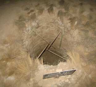 Eine Fallenart in Cu Chi.