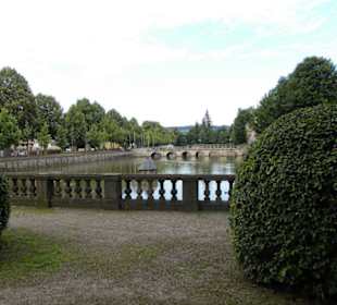 Blick zum Schlossgraben