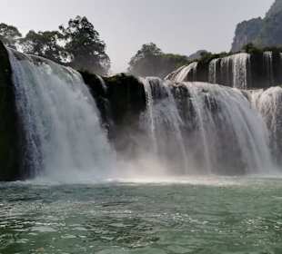 Bản-Giốc-Detian-Wasserfälle an der Grenze zu China