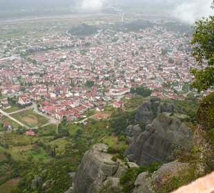 Ausblick auf Kalambaka