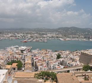 Blick auf Ibiza