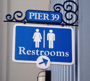 Wichtigstes Schild, nicht immer sofort zu sehen