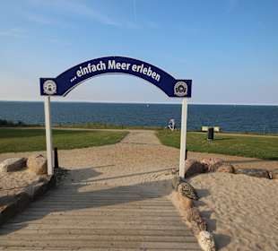 Blick vom SB-Restaurant auf die Ostsee