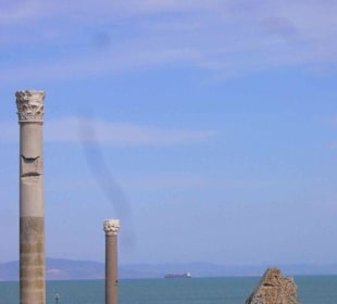 La mer depuis Carthage