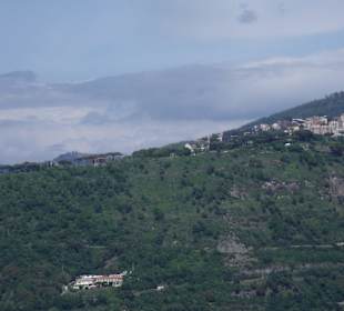 Blick von Castel Gandolfo über den Albaner See
