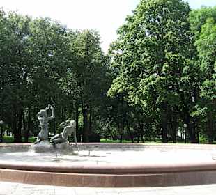 Brunnen im Yanka Kupala-Park