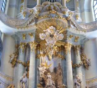 Die Frauenkirche, ein Wahrzeichen von Dresden