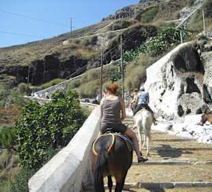 Santorini - návštěva z lodi
