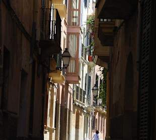Romantische Seitengasse im Zentrum