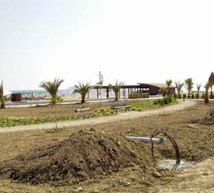 Strandpromenade-fast fertig