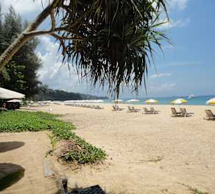 Einsamer Strand 25 Rollerminuten vom Hotel Richtung