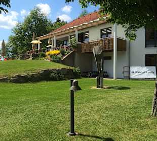 Clubhaus und Restaurant