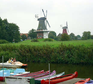 Zwillings-Windmühlen