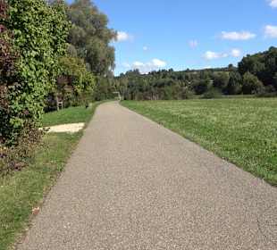 Schaukelweg an der Donau