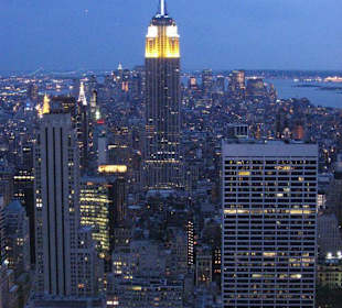 Blick vom Rockefeller Center