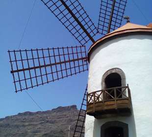 Windmühle in Puerto de Mogán