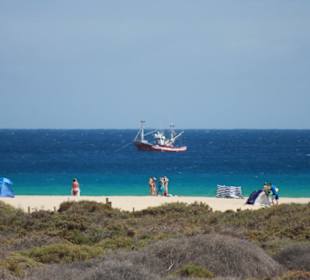 Der wunderschoene Strand in Jandia!