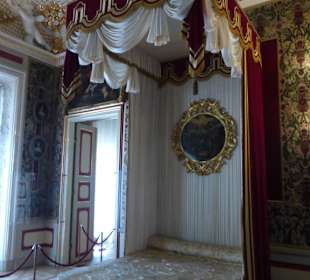 Besichtigung Schloss Wilanow (Damenschlafzimmer)