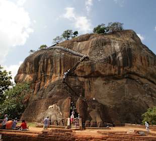 Panorama zamku na Skale