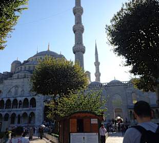 Hinterer Teil der Moschee