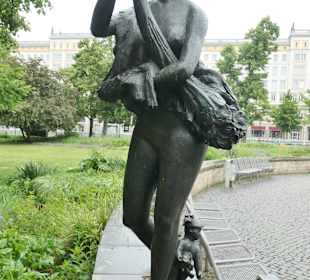 Die römische Göttin Flora am Ulrichplatz