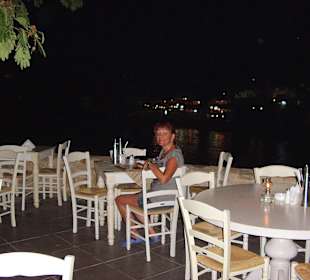 obere Terrasse des Restaurants