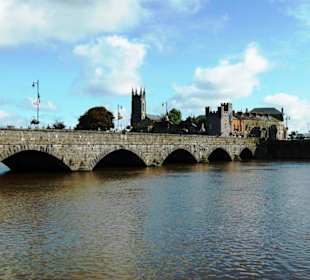 Die Thommond Bridge mit Island-Ensemble