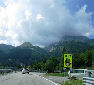 LKW-Verbot ltz.Jahr 40To. stecken geblieben